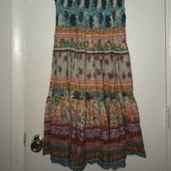 Pink Apple, Floral blu/pnk/yelw Dress - Picture 2 of 3